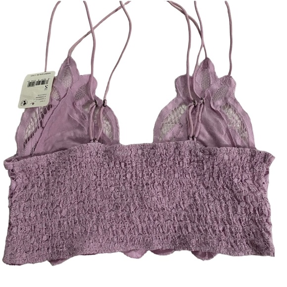 FREE PEOPLE NWT MOONLIT ORCHARD ADELLA BRALETTE SIZE SMALL - Picture 7 of 8